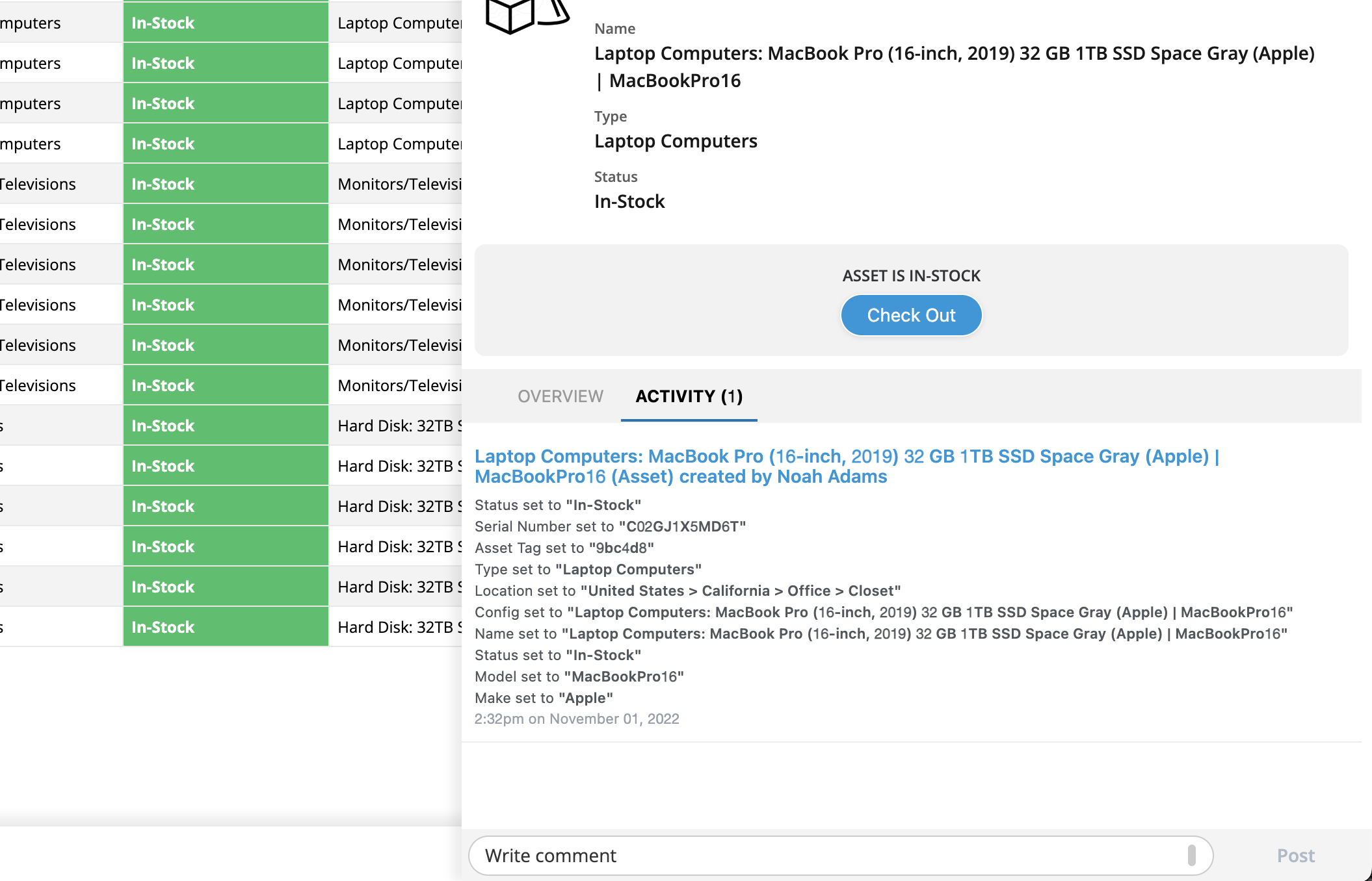 Detailed Activity Logs Image